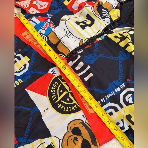 Reason logo Sailor Bear Half-Zip Anorak nwot
Sz M - Picture 10 of 11